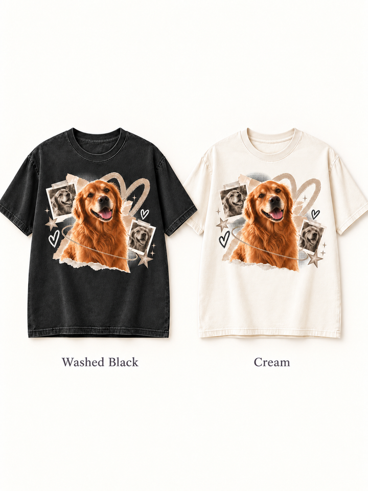 Y2K Editorial Pet Tee